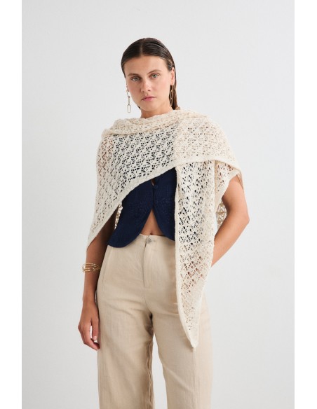 CASTOR KNITTED SCARF