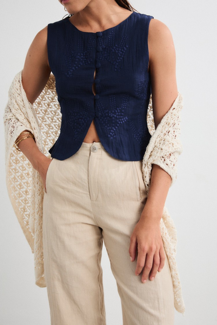 CASTOR KNITTED SCARF