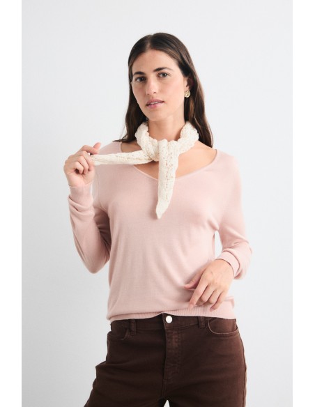 PASTOR KNITTED SCARF